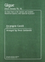Arcangelo Corelli Gigue (From Sonata No. 9) Flte, Klarinette, Oboe, Bass-Klarinette, Alt-Klarinette und Fagott Partitur und Stimmen