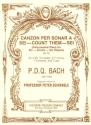 P. D. Q. Bach Canzon Per Sonar A Sei- Count Them - Sei 2 Trompeten, 2 Hrner, Posaune und Tuba Partitur und Stimmen