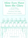 Anonymous Mine Eyes Have Seen The Glory Glocken Spielpartitur