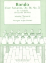 Muzio Clementi Rondo (From Sonatina, Op. 36, No. 5) Glocken Spielpartitur