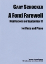 Gary Schocker A Fond Farewell Flte und Klavier Stimmensatz