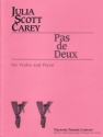 Julia Carey Pas De Deux Violine und Klavier Partitur und Stimmen