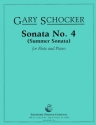 Gary Schocker Sonata No. 4 Flte und Klavier Klavierauszug mit Solostimme