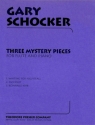 Gary Schocker Three Mystery Pieces Flte und Klavier Klavierauszug mit Solostimme