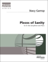 Stacy Garrop Pieces Of Sanity Alt-Saxophon und Klavier Partitur und Stimmen