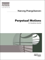Narong Prangcharoen Perpetual Motions Sopran-Saxophon, Alt-Saxophon, Tenor-Saxophon und Bariton-Saxophon Partitur und Stimmen