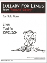 Ellen Taaffe Zwilich Lullaby for Linus Klavier Solostimme