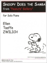 Ellen Taaffe Zwilich Snoopy Does The Samba Klavier Solostimme