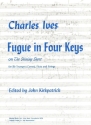 Charles Ives Fugue In 4 Keys On The Shining Shore Trompete (Kornett), Flte und Streichquintett Partitur und Stimmen
