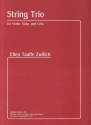 Ellen Taaffe Zwilich String Trio Streichtrio Partitur und Stimmen