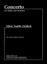 Ellen Taaffe Zwilich Concerto Violine und Klavier Klavierauszug mit Solostimme