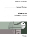Samuel Zyman Concerto for Harp and Orchestra  Klavierauszug mit Solostimme