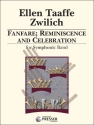 Ellen Zwilich Fanfare, Reminiscence and Celebration sinfonisches Blasorchester Partitur und Stimmen