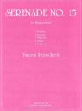 Vincent Persichetti Serenade No. 15 Cembalo Solostimme