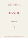Luigi Zaninelli Canto Flte, Klavier, Klarinette und Fagott Klavierauszug mit Solostimme