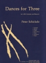 Peter Schickele Dances for Three 2 Klarinetten und Fagott Partitur und Stimmen