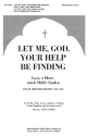 Felix Mendelssohn Let Me, God, Your Help Be Finding Chor Chorpartitur
