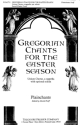 Wipo of Burgundy Gregorian Chants for The Easter Season  Chorpartitur