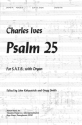 Charles Ives Psalm 25 Chor Chorpartitur