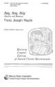 Franz Joseph Haydn Holy, Holy, Holy Chor, Klavier und Orgel Chorpartitur