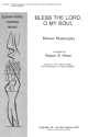 Modest Mussorgsky Bless The Lord O My Soul  Chorpartitur