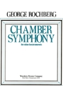 George Rochberg Chamber Symphony Oboe, Klarinette, Fagott, Horn, Trompete, Tenor, Violine, Viola und Vi Partitur