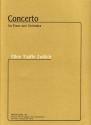 Ellen Taaffe Zwilich Concerto  Klavierauszug mit Solostimme