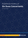 Six Duos Concertants for 2 violins