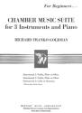Richard Goldman Chamber Music Suite Flte, Oboe, Fagott und Streichquintett Partitur und Stimmen