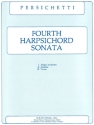 Vincent Persichetti Fourth Harpsichord Sonata Cembalo Solostimme