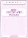 Vincent Persichetti Fifth Harpsichord Sonata Cembalo Solostimme