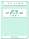 Vincent Persichetti Sixth Harpsichord Sonata Cembalo
