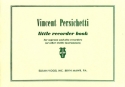 Vincent Persichetti Little Recorder Book Sopran-Blockflte und Alt-Blockflte