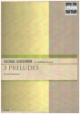 3 Preludes fr 8 Posaunen Partitur und Stimmen