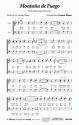 Thibaut/Grote Montaa de Fuego (dreistimmig) fr TTB Singpartitur