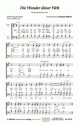 Die Wunder dieser Welt fr gem Chor a cappella Partitur