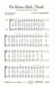 Thibaut/Grote Ein kleines Stck Musik (vierstimmig) fr SATB Singpartitur