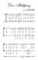 Volksweise, P. Thibaut Der Mhljung (vierstimmig) fr SATB Singpartitur