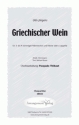 Udo Jrgens Griechischer Wein (vierstimmig) fr TTBB und Klavier (3- bis 4-st.) Singpartitur
