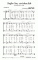 Ritter/Franz Groer Gott, wir loben dich (vierstimmig) fr SATB Singpartitur