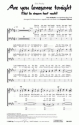 Turk/Handman Bist du einsam heut nacht (vierstimmig) fr TTBB a cappella oder mit Klavier Singpartitur