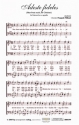 Adeste fideles (vierstimmig) fr TTBB Singpartitur