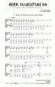 Peter Schnur Herr, du ldst uns ein fr SSA (a cappella) Singpartitur