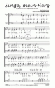 Thibaut/Grote Singe, mein Herz (vierstimmig) fr SATB Singpartitur