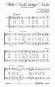 Stille Nacht, heilige Nacht fr Mnnerchor a cappella Chorpartitur
