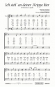 J.S.Bach, P. Gerhardt Ich steh an deiner Krippe hier (vierstimmig) fr TTBB Singpartitur
