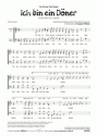 Hanslbauer, xler, Pssnicker, Sauer Ich bin ein Dner (vierstimmig) fr SATB (a cappella) Singpartitur