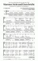 Christian Bruhn, Drafi Deutscher Marmor, Stein und Eisen bricht (vie fr SATB und Klavier oder a cappella Singpartitur