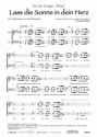 Ralph Siegel, Bernd Meinunger Lass die Sonne in dein Herz (vierstimm fr TTBB und Klavier Singpartitur