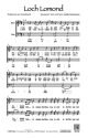 Traditional Loch Lomond (vierstimmig) fr TTBB Singpartitur